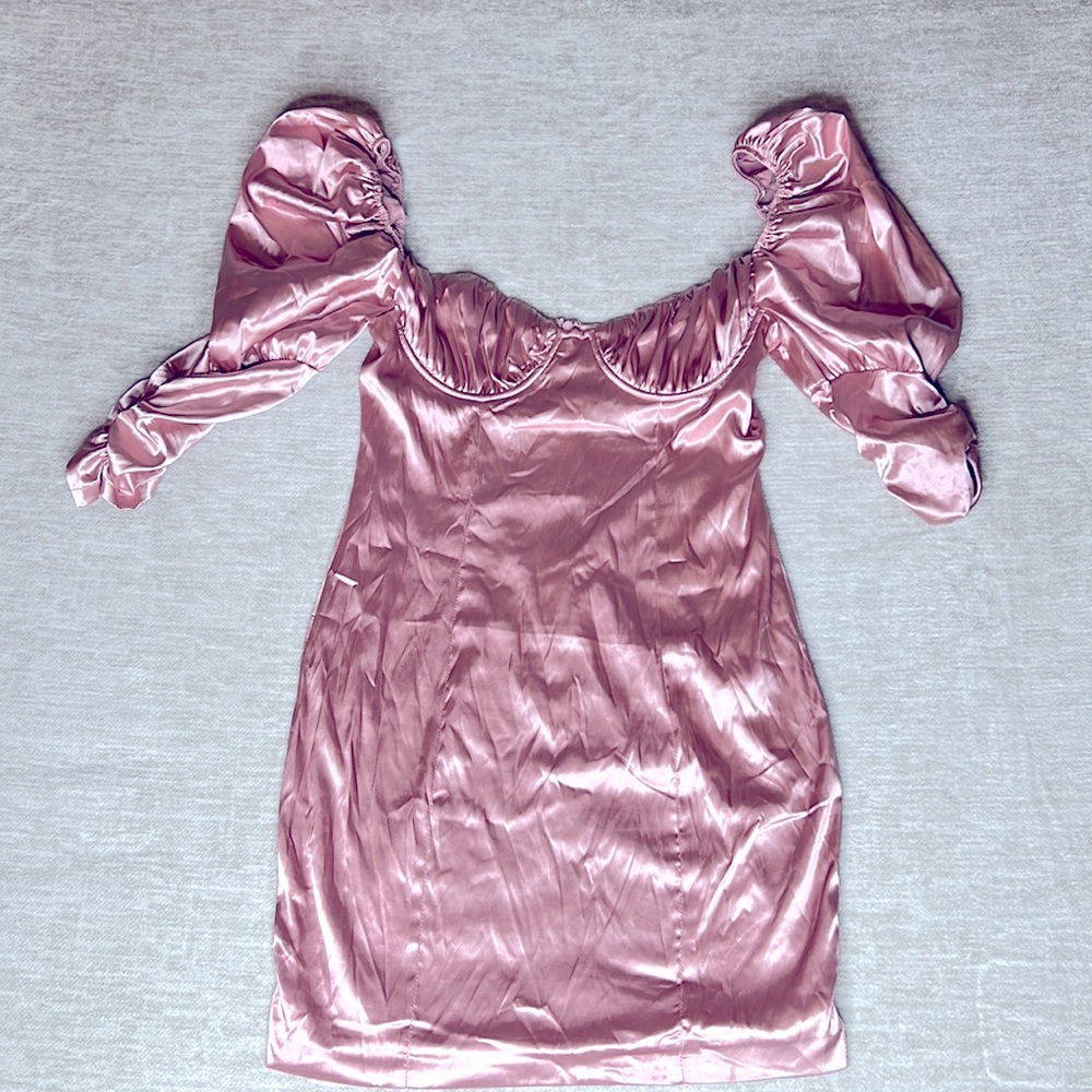 Satin Love me Dress